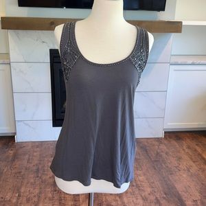 Express beaded tank top